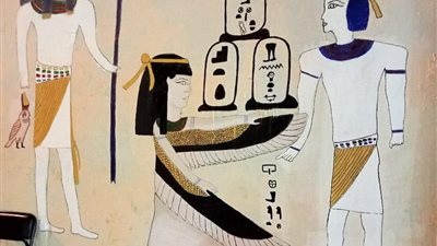 محافظ الغربية: جدارية 