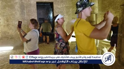 تزامنا مع بدء الموسم السياحي… وفود ألمانية ومجرية تزور المناطق الأثرية بالمنيا