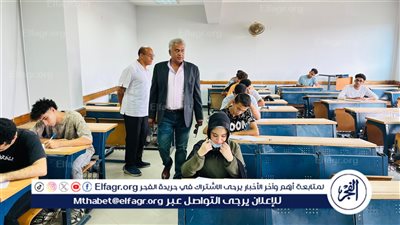 جولة تفقدية على امتحانات الفصل الدراسي الصيفي جامعة حلوان التكنولوجية
