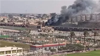 عاجل- تفاصيل حريق داخل النادي الأهلي فرع مدينة نصر