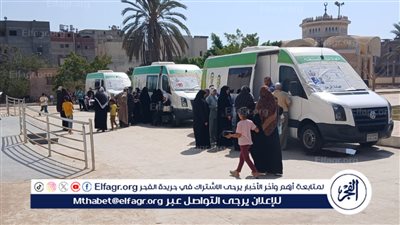 محافظ الدقهلية: 1793 مواطنًا استفادوا من القافلة الطبية برأس الخليج