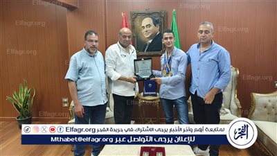 الرشيدي” يستضيف إبن تعليم الدقهلية المؤهل للأولمبياد الخاص - شيلي ٢٠٢٧