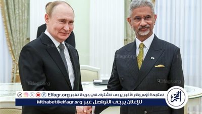 بوتين يستقبل وزير الخارجية الهندي في الكرملين