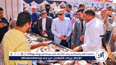محافظ الإسماعيلية يفتتح مبادرة أسماك البلد لأهل البلد في أسبوعها الثامن على التوالي
