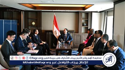 عاجل- مدبولي يبحث مع رئيس 