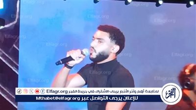 خالد علي يفتتح حفل شقيقه ويجز بمهرجان العلمين وسط تفاعل جماهيري كبير