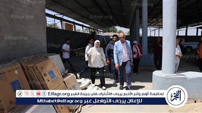  محافظ المنيا يتابع الأعمال الإنشائية بمجمع المواقف المطور على طريق مصر أسوان الزراعى