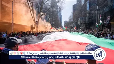 أكبر مظاهرات في تاريخ أستراليا دعمًا لغزة بعد إعلان المجاعة