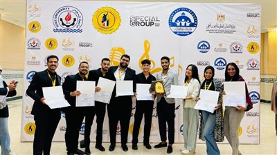 جامعة حلوان تتألق في مهرجان 