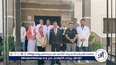 وكيل الصحة ببني سويف يتفقد وحدة الإسكان الاجتماعي الصحية بمنطقة الـ 77 فدانًا شرق النيل 