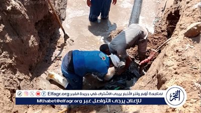 رئيس مياه القناة: الانتهاء من اصلاح الكسور المفاجئة وأعادة تشغيل الخدمة