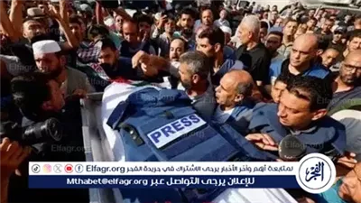 استشهاد صحفي بوكالة رويترز خلال قصف إسرائيلي على مجمع ناصر الطبي في خانيونس