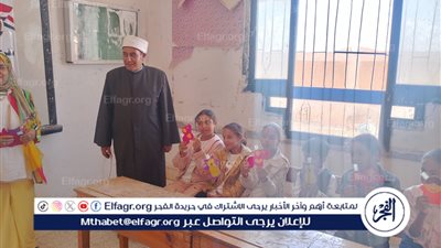 مطروح الأزهرية تشارك في قافلة الخير لقرية النصر بمطروح