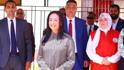 وزيرة التضامن الاجتماعي تتفقد مجمع 