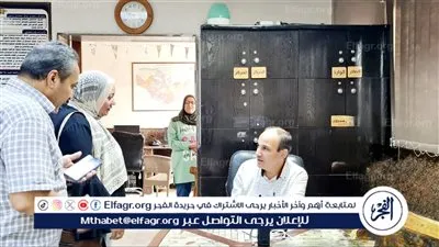 رئيس غرب المنصورة يتفقد المركز التكنولوجي لمتابعة العمل بملف التصالح وتحديد المعوقات لحلها..صور