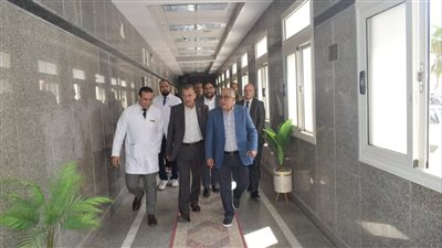 رئيس الهيئة العامة للتأمين الصحي يتفقد مستشفى مبرة المحلة لمتابعة جودة الخدمات الطبية
