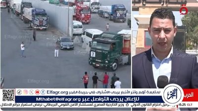 قافلة مساعدات مصرية ثالثة تعبر معبر رفح إلى غزة.. شاهد التفاصيل 