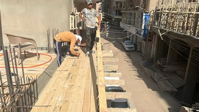 غرب المنصورة تكثف حملاتها لمواجهة كافة انواع المخالفات بالبناء