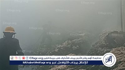 عاجل.. حريق هائل في مصنع قطن بالغربية (صور)