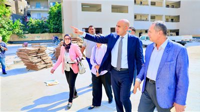 وزير التعليم يتفقد أعمال التجهيزات لتحويل مدرستين بغمرة والقصر العيني إلى مدارس مصرية يابانية
