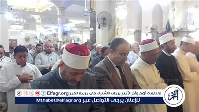 افتتاح أعمال صيانة وتطوير مسجد النور في ميت ابو الحارث بأجا في الدقهلية...صور