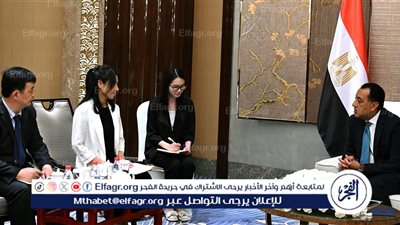 عاجل- رئيس الوزراء يلتقي رئيسة شركة جيانغسو فينغهاي المحدودة لتطوير تحلية مياه البحر والطاقة الجديدة