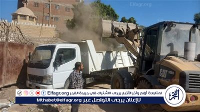 رفع 20 طنًا من المخلفات بقرى مركز أبنوب في أسيوط 