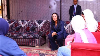 وزيرة التضامن الإجتماعي تجري زيارة مفاجئة لجمعية السيدة نفيسة لرعاية اليتيمات والمسنات بحلوان