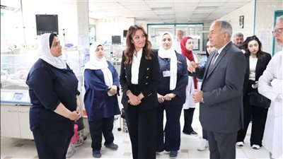 نائب محافظ الجيزة تتفقد مستشفى 