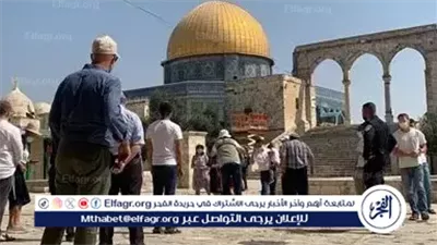 الأوقاف الإسلامية بالقدس: 300 مستوطن اقتحموا باحات المسجد الأقصى المبارك منذ الصباح