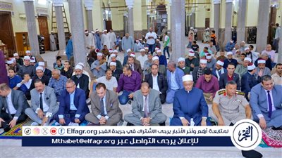 محافظ سوهاج يشهد احتفال الأوقاف بذكرى المولد النبوي الشريف بمسجد 