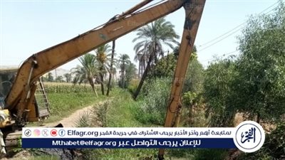 حملات مكبرة لتطهير الترع والمصارف بمراكز أسيوط 