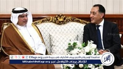 عاجل- بدء جلسة مباحثات موسعة بين مصر والبحرين برئاسة مدبولي وولي عهد المملكة