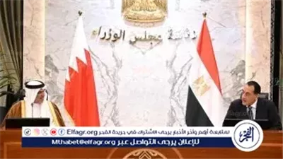 ولي عهد البحرين: مصر العمق الأصيل للعالم العربي وقوتها قوة للعرب جميعًا