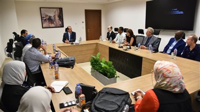وزارة الصحة المصرية تستقبل وفد المركز الأفريقي لمكافحة الأمراض والوقاية منها