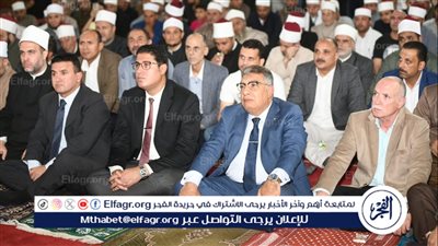 محافظ الدقهلية يشهد الاحتفال بذكرى المولد النبوي الشريف بمسجد النصر بالمنصورة 