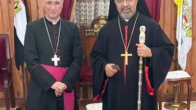بطريرك الأقباط الكاثوليك يستقبل رئيس لجنة اللاجئين بمجلس الأساقفة الألمان