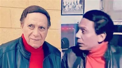 وفاة شبيه الزعيم عادل إمام