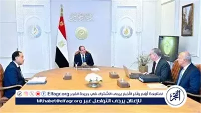 الرئيس السيسي يستعرض مستجدات قطاع التعدين ويؤكد دعم الاستثمارات الأجنبية