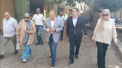 نائب محافظ الجيزة يتفقد مشروعات الخطة الإستثمارية في مدية الحوامدية
