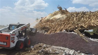 تنفيذ 40 حالة إزالة تعديات على الأراضي الزراعية خلال المرحلة الثانية بالمنوفية