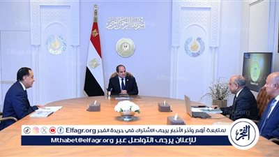 عاجل- السيسي يوجه بتعزيز مشروعات الطاقة المتجددة وتطوير الشبكة القومية للكهرباء لتلبية احتياجات التنمية