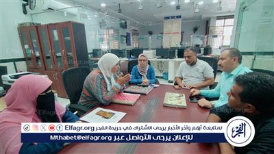 رئيس مركز ابشواى تتفقد أعمال المركز التكنولوجي ومستوي الأداء بملف التصالح
