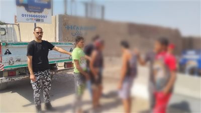 الجيزة تضبط نباشين يروعون المارة ويسرقون مكونات الممشى السياحي بالمريوطية