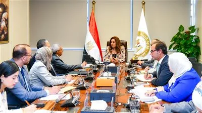 منال عوض تلتقي ممثلى الجهات المنظمة لإحتفالية الإفتتاح الرسمى للمتحف المصرى الكبير