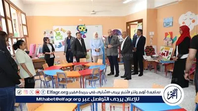 قبل بدء الدراسة.. محافظ بني سويف يتفقد الفصول والمعامل ويشدد على الإهتمام الأنشطة الطلابية