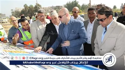 محافظ بني سويف: 28% نسبة الإنجاز بكوبري الشاملة نسير وفق الجدول الزمني