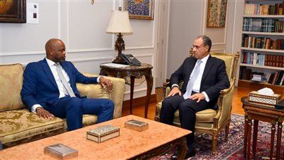 وزير الخارجية يلتقي سكرتير عام منطقة التجارة الحرة القارية الأفريقية
