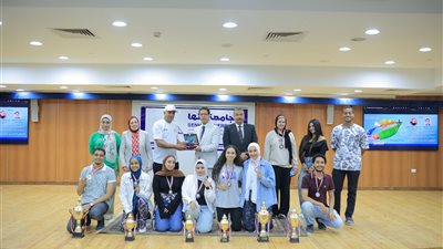 رئيس جامعة بنها يشهد ختام المهرجان الرياضي الثالث لجامعات الدلتا وإقليم القاهرة الكبرى