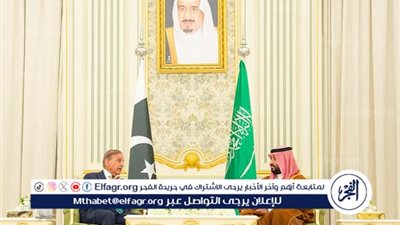 عاجل - الرياض تستضيف لقاءً رسميًا بين ولي العهد ورئيس وزراء باكستان